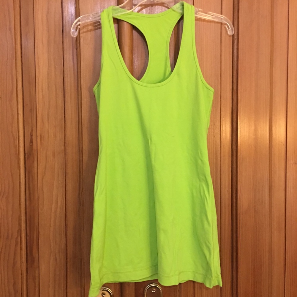 Lululemon green tank